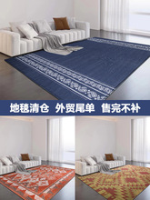 地毯處理清倉小地毯北歐地毯客廳易打理床邊輕奢出口卧室地墊茶幾