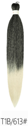 PVC fibra química de baja temperatura fluffy EZ trenza grande trenza fácil trenza image 17