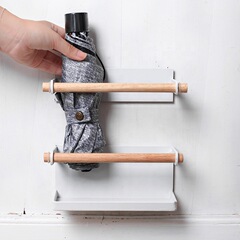 Iron art home entrance door behind magnetic umbrella stand iron absorbing wall hanging standing umbrella stand door back refrigerator sticker free of nails