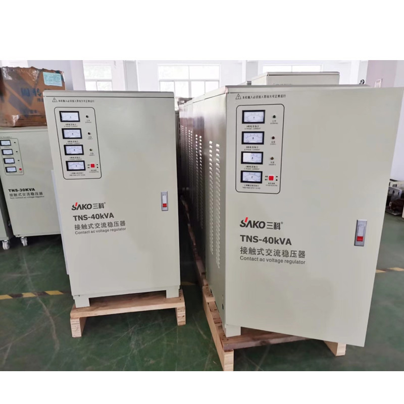 三科稳压器6000W/SVC/TNS-6000VA/6KVA 6KW三相全自动稳压电源