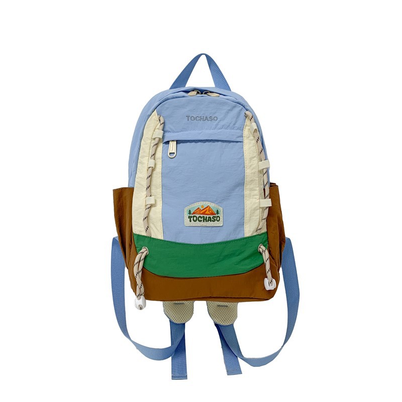 Mochila de moda coreana para niños y niñas, mochila de alta capacidad para estudiantes de escuela primaria, nueva mochila para niños con cuerda extranjera.