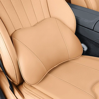 car headrest neck waist cushion | Waist support - zero-running-camel-hair-brown-waist-support