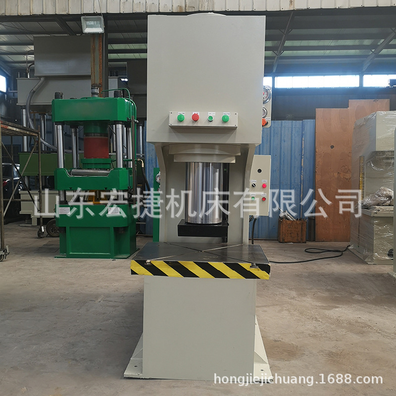 单臂液压机  100T校直单柱液压机  油压机 伺服单臂液压机 压块机