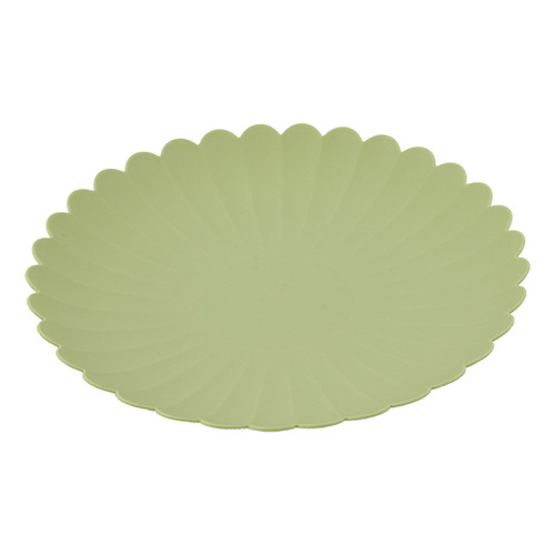 塑料点心蛋糕盘餐桌小圆盘家用吐骨碟创意塑料盘零食盘垃圾盘