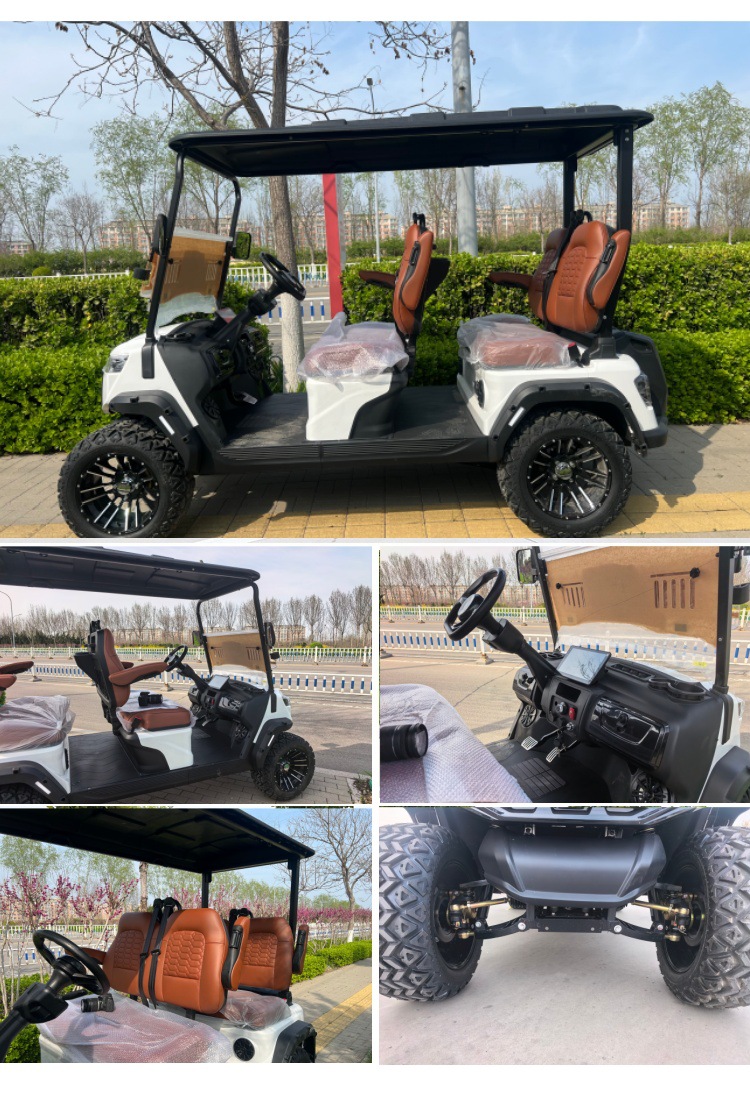 Golf Carts for Foreign Trade, Tourist Attractions, Hotels, and Guesthouses; Electric Golf Sightseeing Vehicles