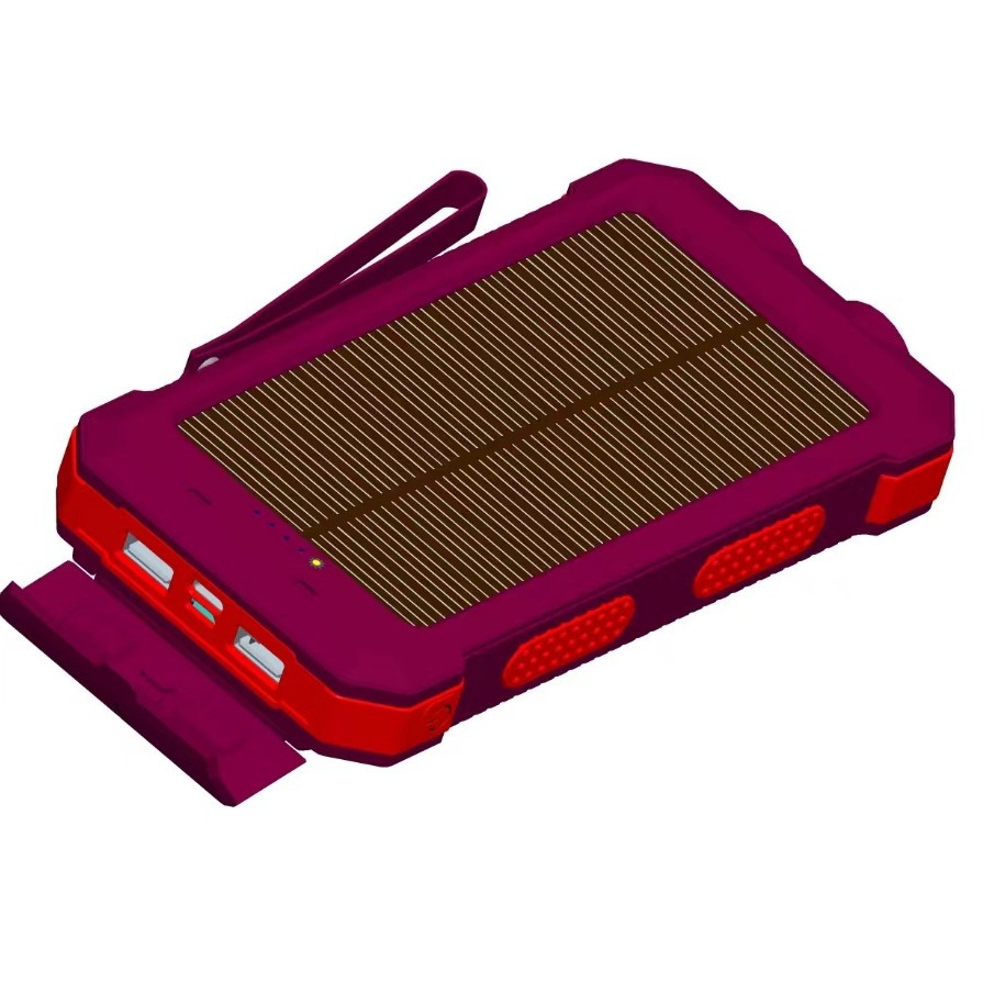 Big capacious mobile phone solar-powered charging