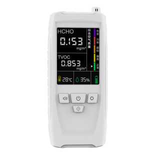 Formaldehyde Detector Formaldehyde Tester Air Detector Odor Analyzer Temperature and Humidity Meter Oem Dropshipping