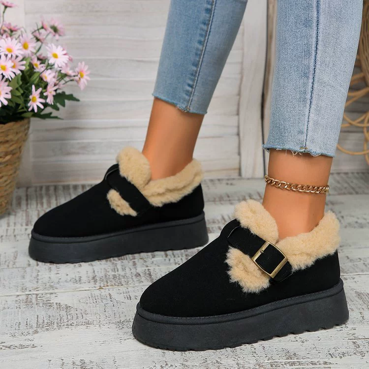 Keep warm footwear platform, shoes, soft sole