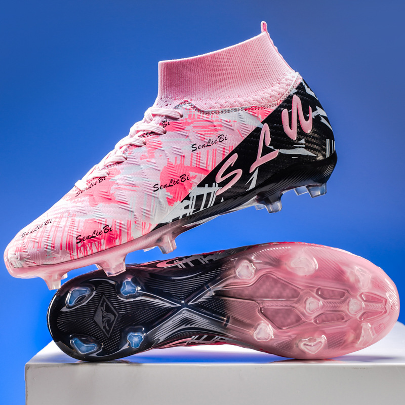 Zapatos de fútbol transfronterizos amazonas zapatos de entrenamiento antideslizantes y resistentes al desgaste Copa del Mundo Ronaldo Assassin zapatos de fútbol para niños hombres