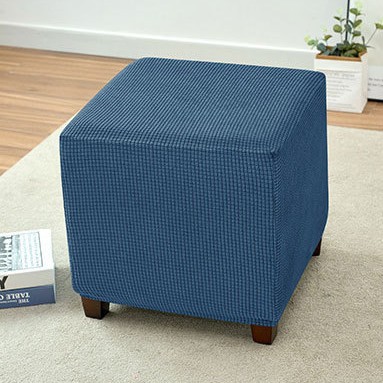 Transfronterizo todo incluido grano de maíz lana cubierta de taburete cuadrado elástico engrosado cubierta de cubierta a prueba de polvo