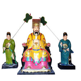 泰山府君武成王神像 东岳大帝神像图片 泰山爷神像树脂玻璃钢