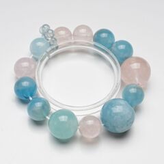 [Xianglan Zijin] 天然氷粉クリスタルブレスレット女性のアクアマリン美白ファッションデザインブレスレット卸売