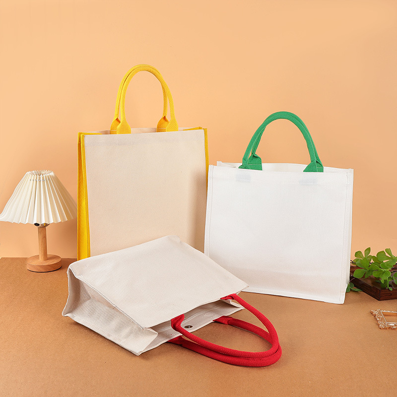 Bolsa de lona bolsa especial personalizada engrosada bolsas de compras de mano bolsa de regalo personalizada logotipo de impresión