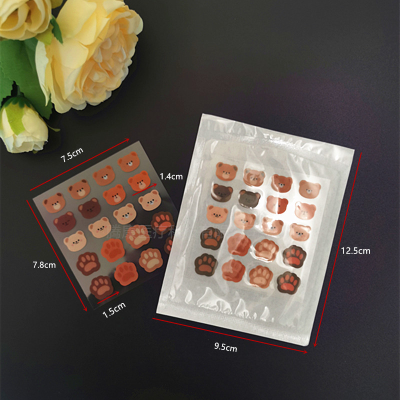 Pegatinas para el acné de gel de agua, aceites esenciales invisibles, parches para el acné, correctores y acné, uso diario y nocturno, aprobación del fabricante de cuero artificial