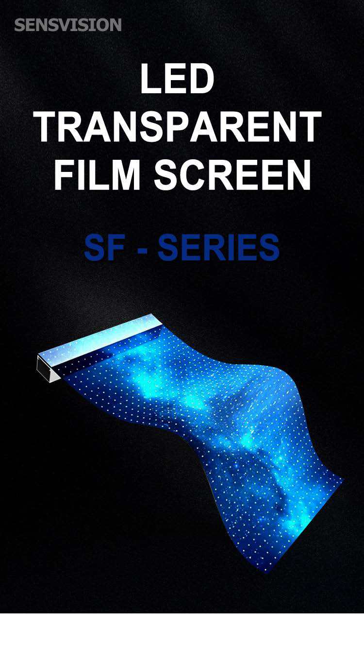 led柔性软屏室内p10橱窗广告展示晶膜透明屏crystal film diplay-阿里巴巴