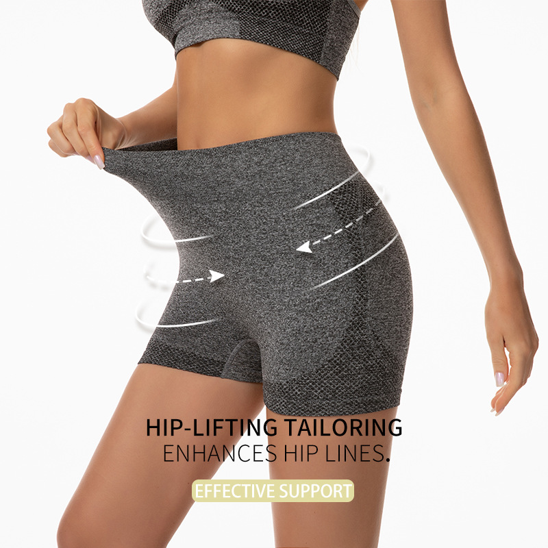 Ropa de yoga ajustada de cintura alta sin costuras, pantalones de yoga para entrenamiento de glúteos de melocotón, pantalones deportivos para correr, pantalones deportivos para mujer, amigables con la piel