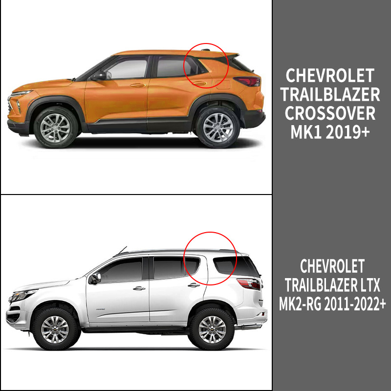 Trailblazer crossover Window visor