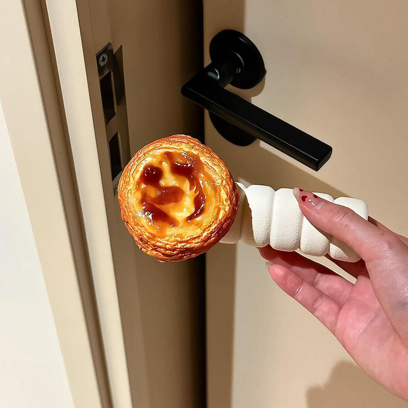 【新家的100个快递】食物卧室门把手装饰家居摆件门把手保护套|undefined