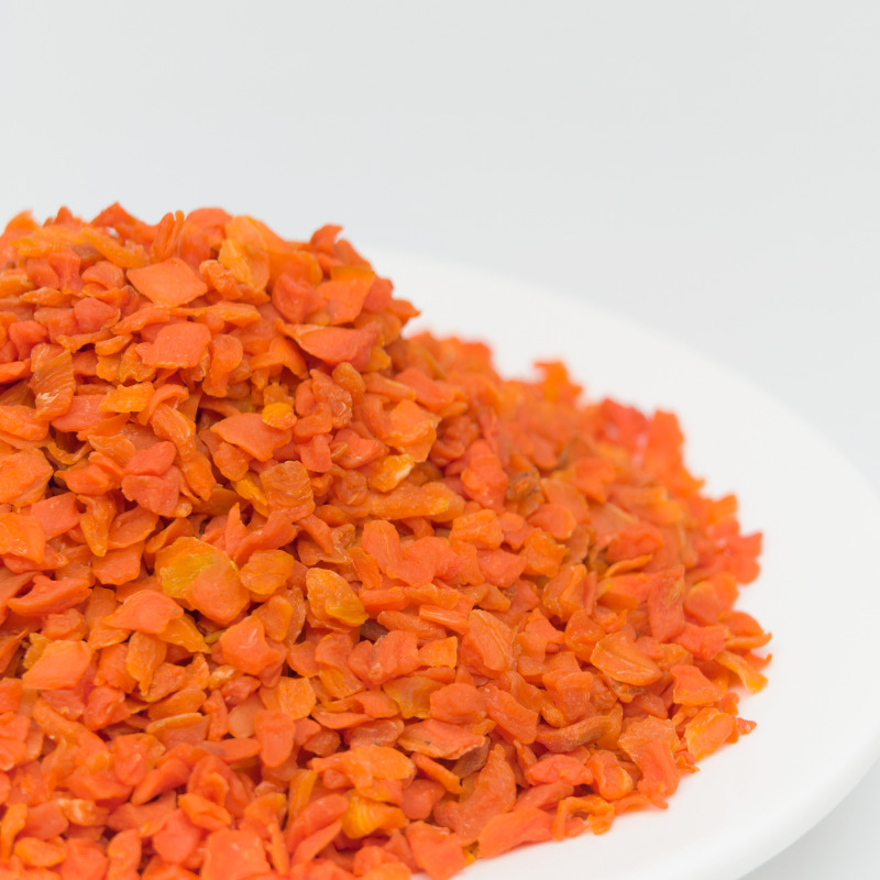 Dried Carrot Dices Hu Luo Bo 500g Dehydrated Vegetable Granules for Instant Noodle Packs and Cooking specifications
