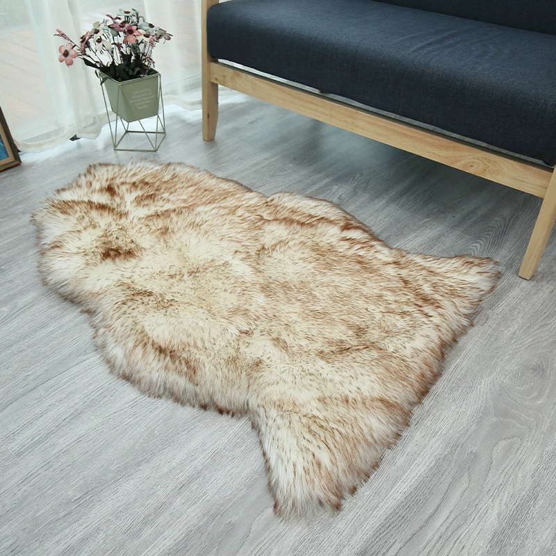 Ковер из искусственной шерсти кожаный диван меховый кофейный столик диванный коврик домашний европейский коврик