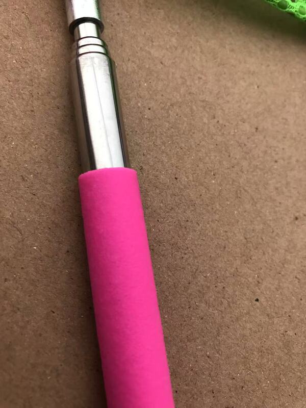 子供用小型漁網、子供用釣り網、ステンレス製格納式ロッドネット、子供用釣り網、蝶、トンボ、昆虫|undefined