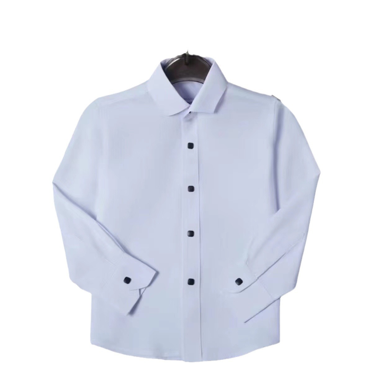Comercio exterior spot para niños bordados camisa blanca uniformes escolares camisa blanca 29 - 32 yardas camisa blanca de comercio exterior