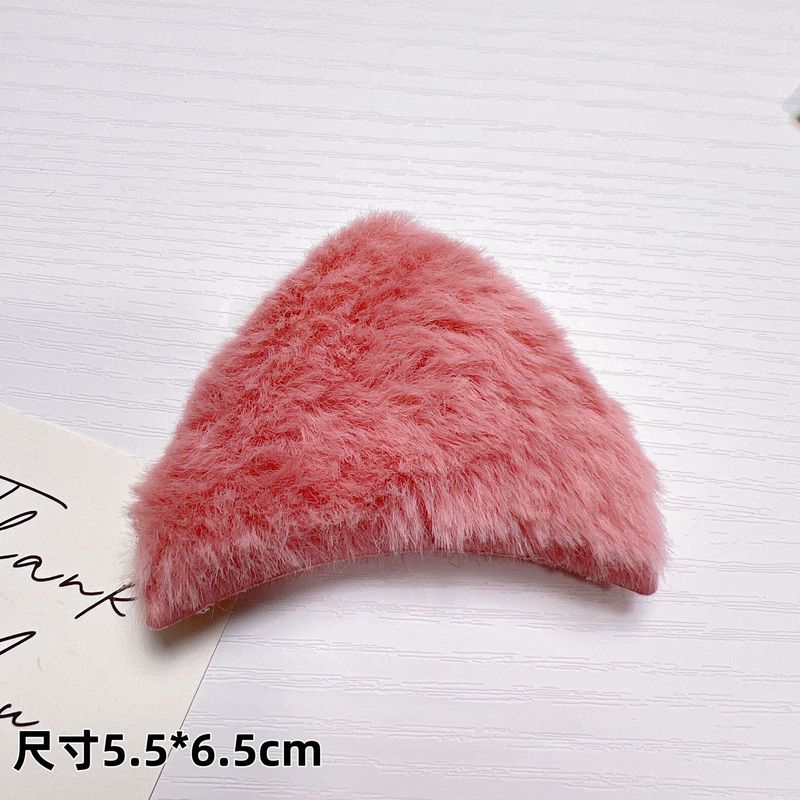 双面毛绒兔毛猫耳朵辅料diy发箍配件儿童服装玩偶公仔耳朵配饰批|undefined