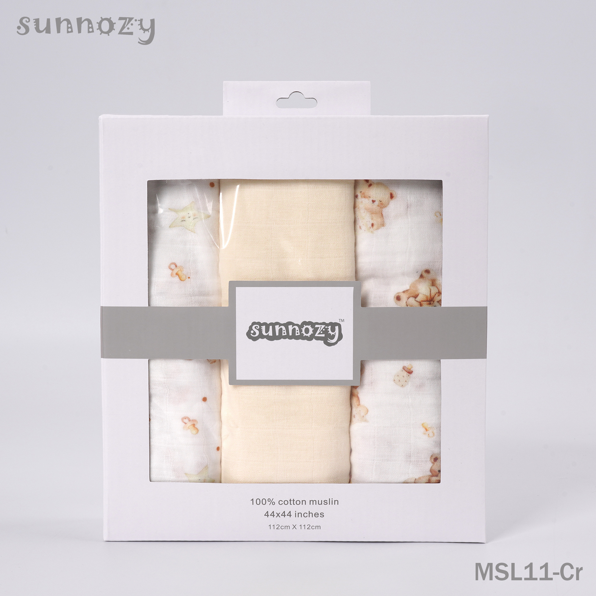 1-3 100% algodón bebés Sunnozy cuatro estaciones toallas de baño bebés manta de aire acondicionado manta carro toallas de doble capa image 17