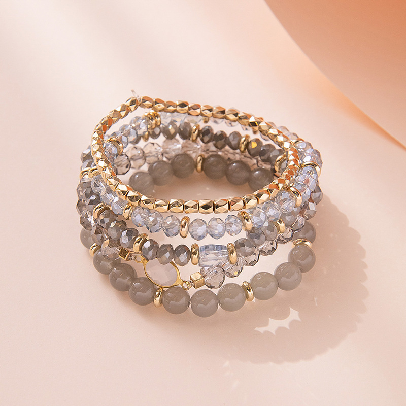 Cross-border Hot Sale Bohemian Holiday Style Butterfly Metal Glass Beads Multi-layer Beaded Bracelet Bracelet Cross-border Hot Sale Bohemian Holiday Style Butterfly Metal Glass Beads Multi-layer Beaded Bracelet Bracelet