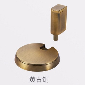 Nuevo estilo de succión de puerta invisible no magnética, sin perforación, bloqueo de puerta anticolisión, puerta de madera del dormitorio, succión mecánica silenciosa a prueba de viento
