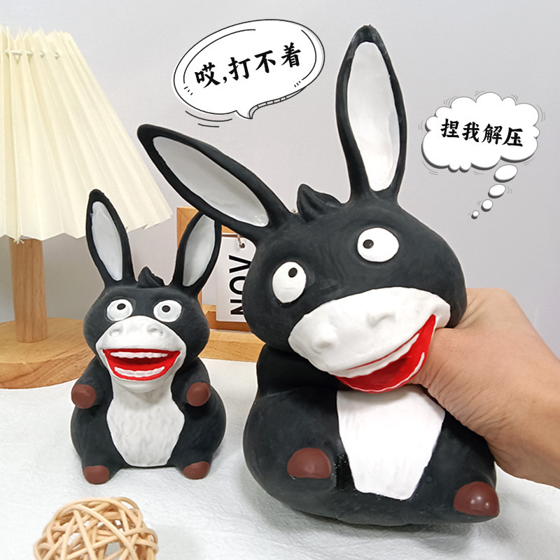 Explosivo descompresión creativa Wang Zonggorila ventilación pellizcando música juguete de rebote lento descompresión arena plástico juguete de goma suave