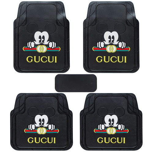 New Cuttable Car Mat Universal Four-Season Latex Floor Mat Easy to Clean Thick Waterproof Anti-Slip Anti-Freeze