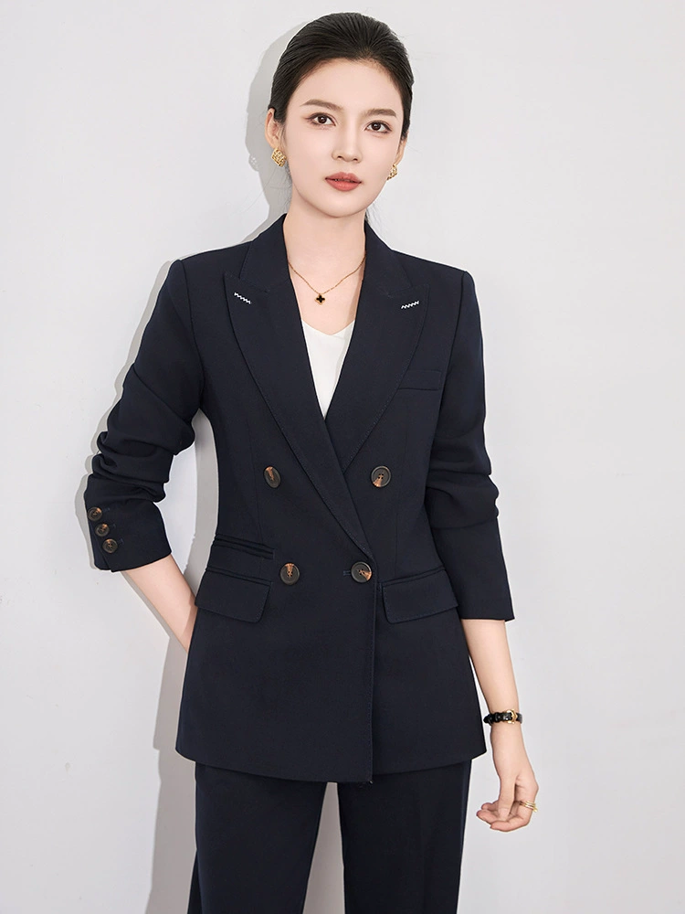 Suit, flared trousers, autumn set, bright catchy style, high-quality style