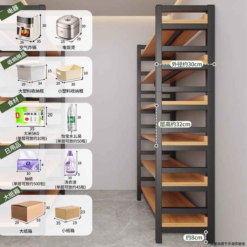 Estante de cabecera de cama multicapa contra la pared doméstica integrado estante de almacenamiento de almacenamiento de almacenamiento de estante de visualización de almacenamiento de dormitorio simple
