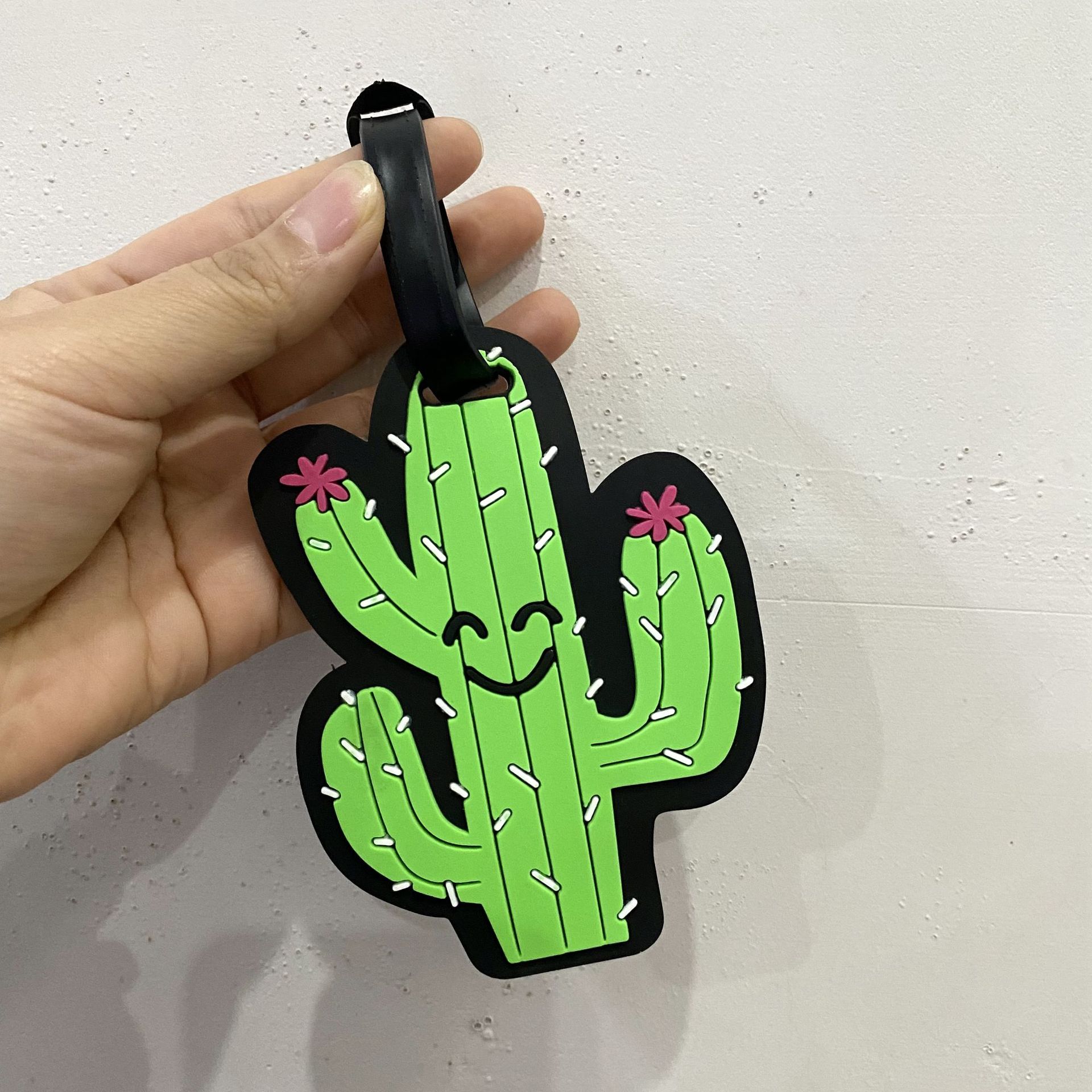 진한 녹색 수하물 태그(11.*8.5)38g