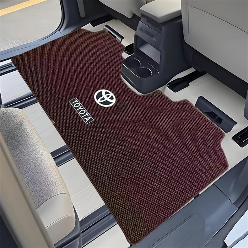 Suitable for Toyota Sienna Grevia Middle Row Special Floor Mats, Non-Slip and Dirt-Resistant, Large Four-Seat Menis Front Carpets