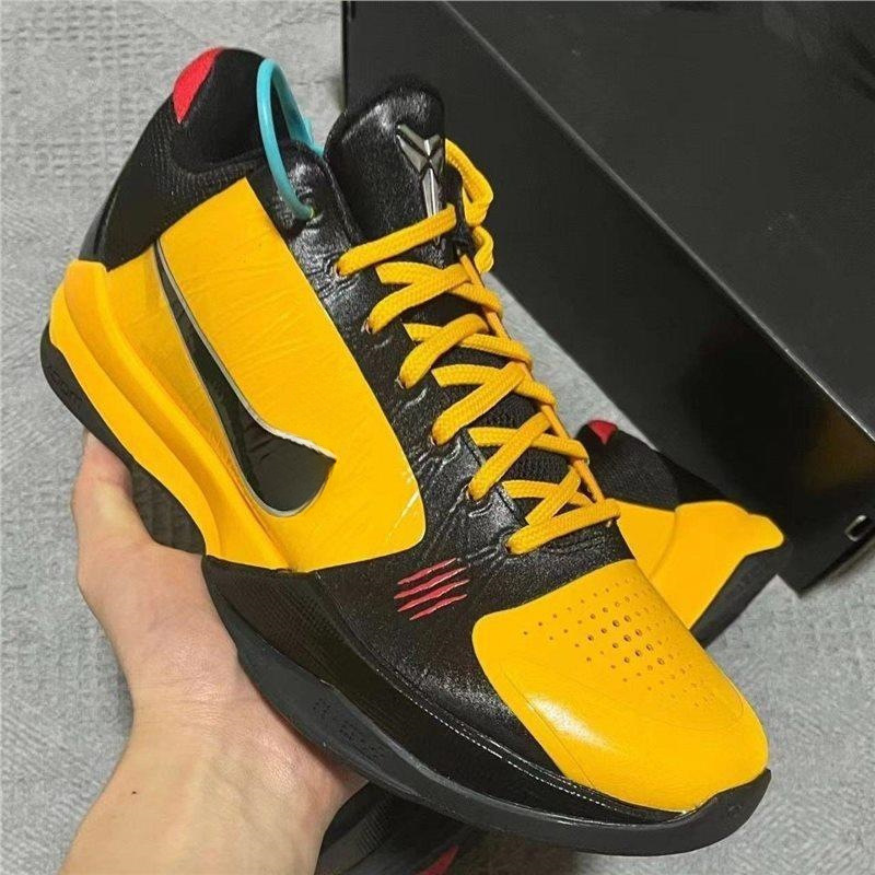 Original Kobe 5 Actual Basketball Shoes Zk5 Black and White Clown True Carbon Plate Dual Air Cushion Non-Slip Wear-Resistant Sports Shoes Original Kobe 5 Actual Basketball Shoes Zk5 Black and White Clown True Carbon Plate Dual Air Cushion Non-Slip Wear-Resistant Sports Shoes