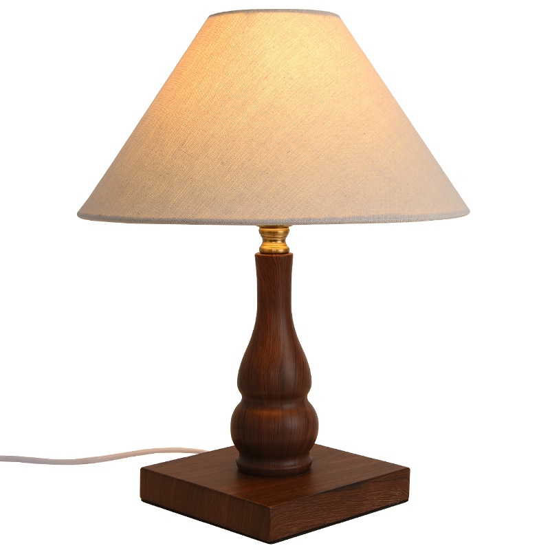 Decoración de lámpara de escritorio estética de la dinastía Song Zen 2026 nuevo estilo antiguo retro retro luces de cabezal de cama 521L image 5
