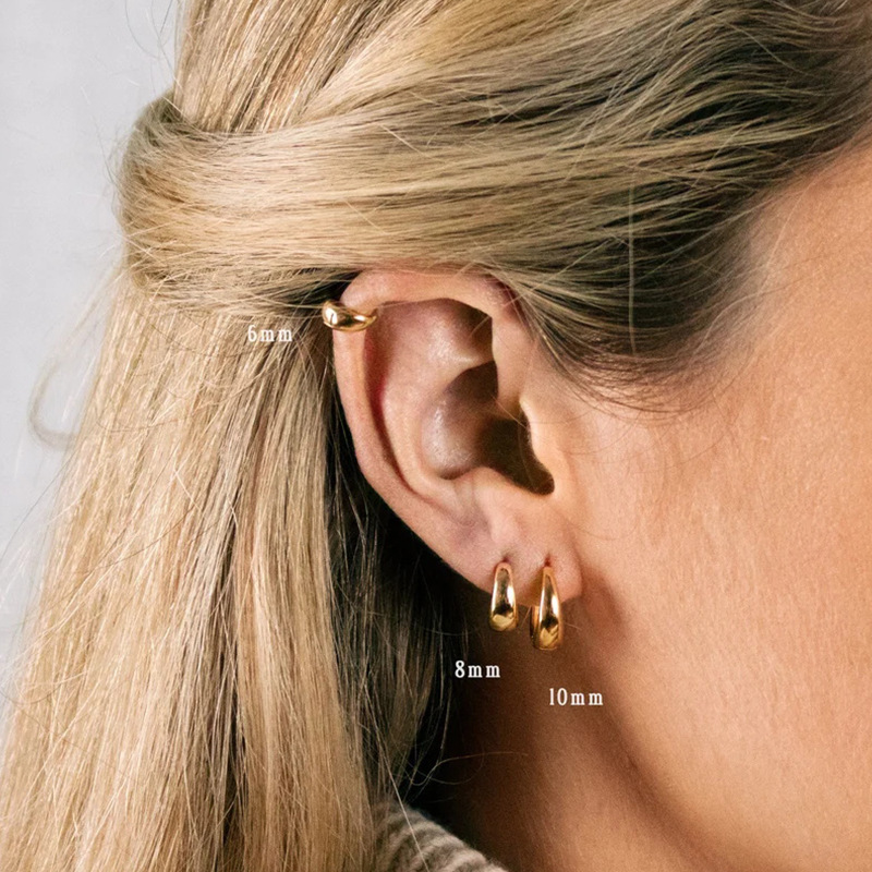 1 Piece Quantity 1 Piece 925 Sterling Silver Solid Color Earrings