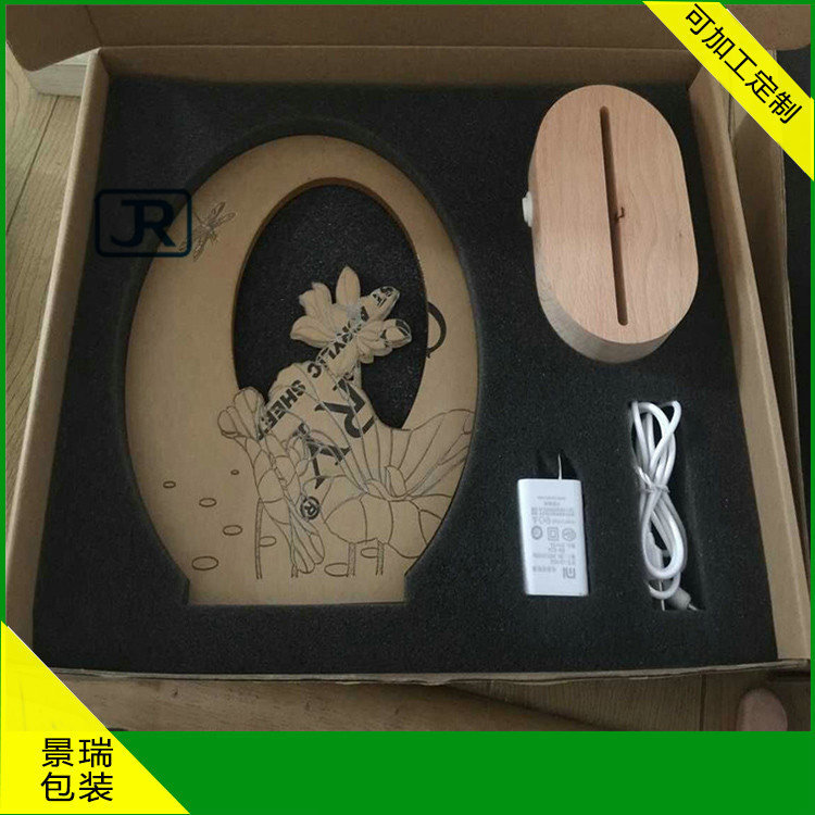 厂家专业定 制海绵内衬耳机内衬电子内衬海绵内托包装冲压成型