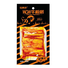 桂青源WOW牛板筋25g甜辣香辣小软休闲零食小吃夜宵充饥追剧劲道