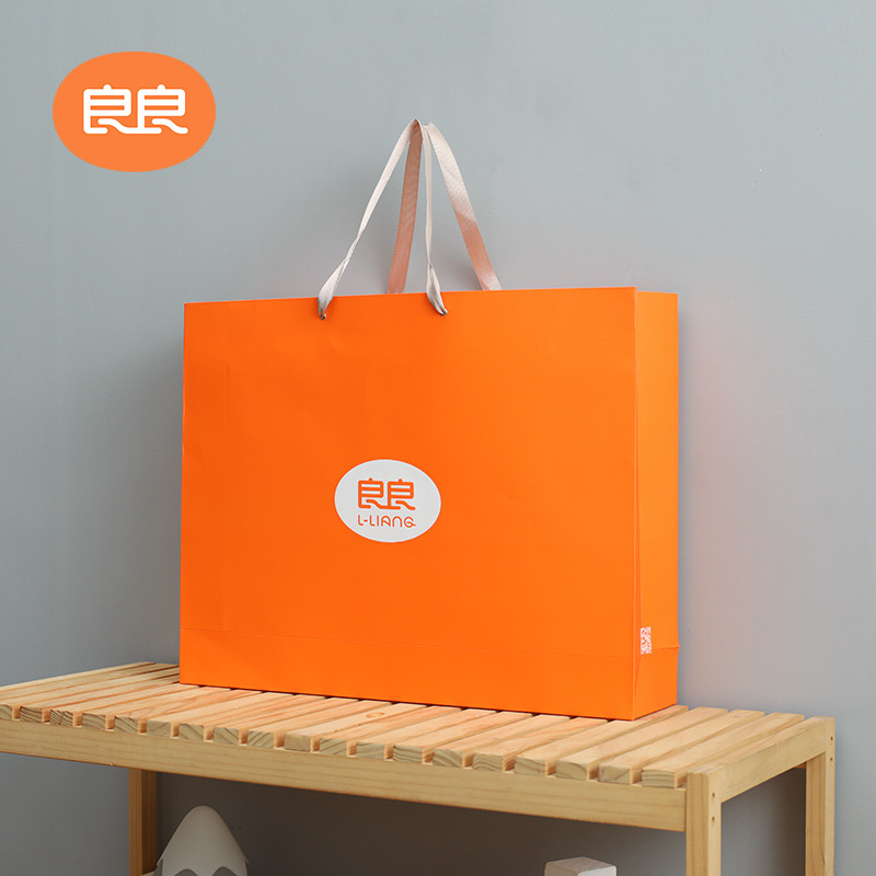 良良橙色手提袋3號