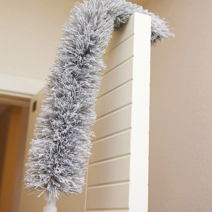 Chicken Feather Duster Bulk Long Telescopic Rod Household Large Sweep Dust Removal Simple Style Bed Base Dust Electrostatic Dust Removal Duster