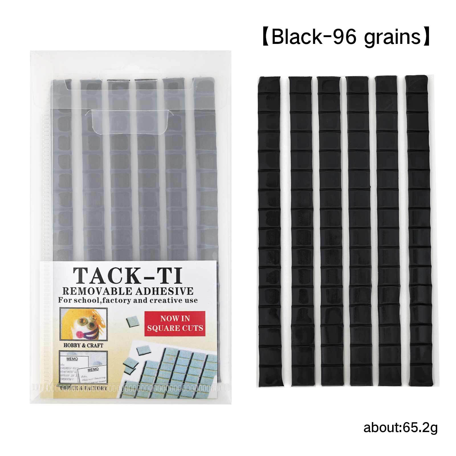 Herramientas de práctica de manicura de suministro directo transfronterizo 96 tabletas/paquete de arcilla de uñas pieza de barro sin costuras plastilina arcilla universal fija