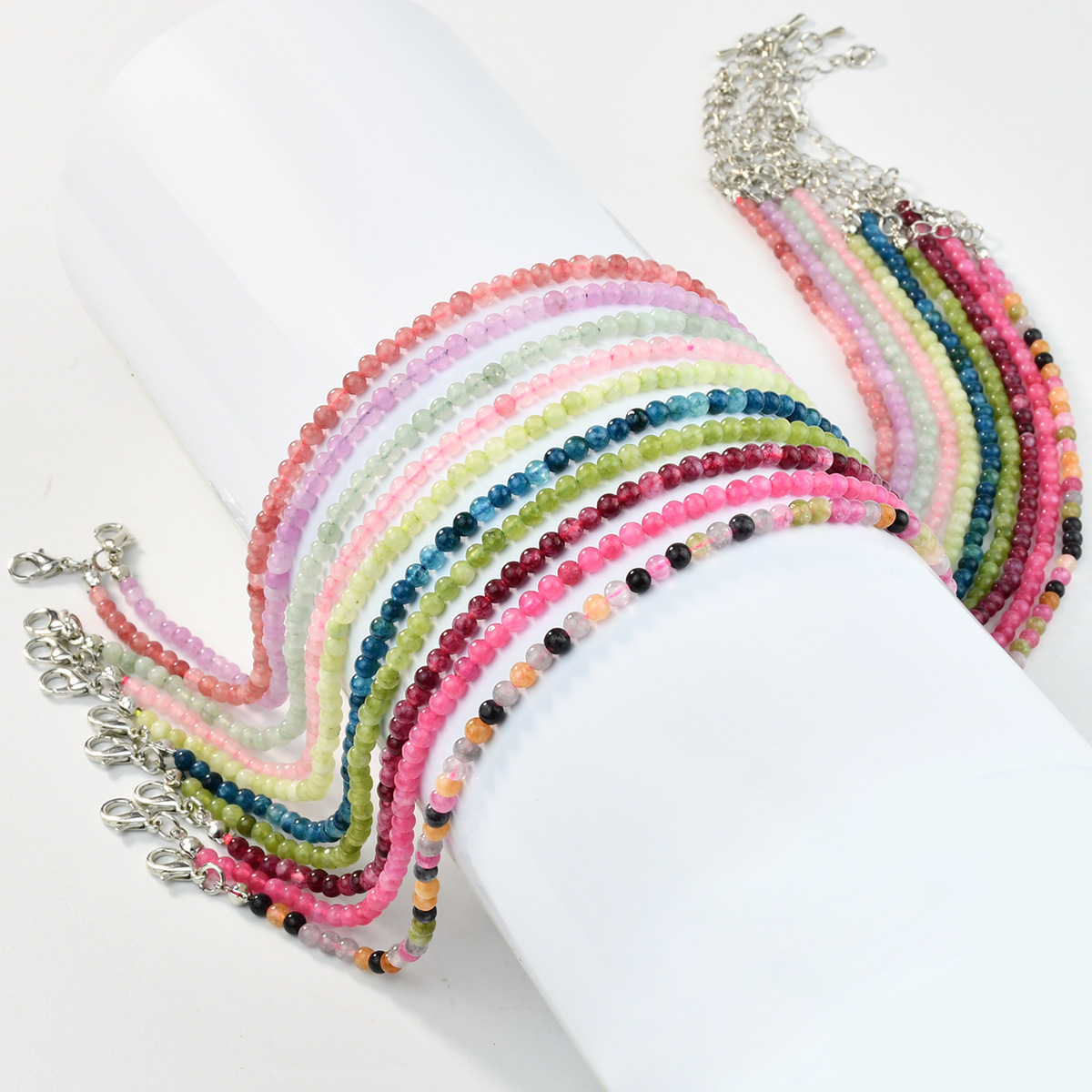 Style Simple Géométrique La Pierre Naturelle Collier En Masse display picture 3