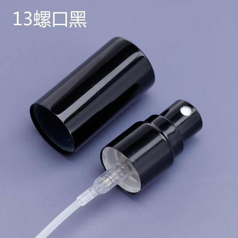 En stock al por mayor 18 tornillo de oro y plata cubierta negra 13 15 bayoneta electrolítico tarjeta de plástico boquilla de aluminio electroquímico cubierta media cubierta