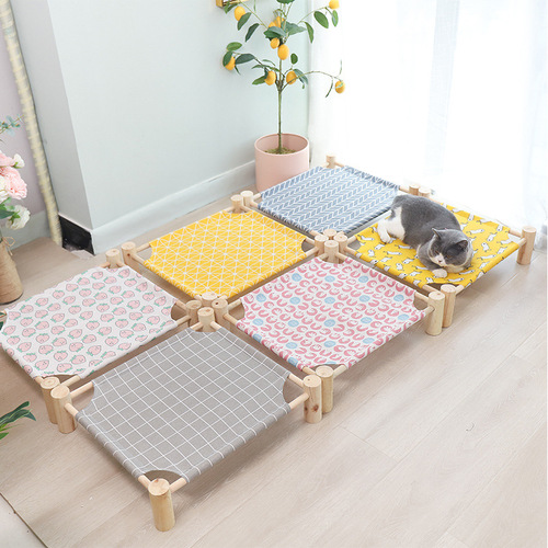Dog kennel, summer dog bed, pet kennel, cat bed, four-season universal cat kennel, cat mat, moisture-proof, removable and washable pet camp bed