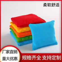 沙包儿童色扁幼儿园丢沙袋小学生抓石子户外玩具小游戏代发批发热