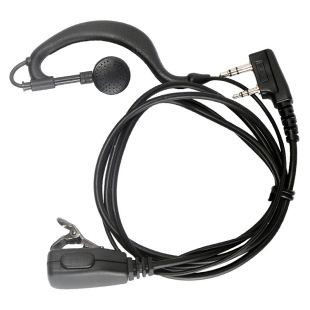 Walkie-Talkie Headset Headset Thick Wire Headset In-Ear K Head Double Hole Guotong Walkie-Talkie Headset Linear Headset