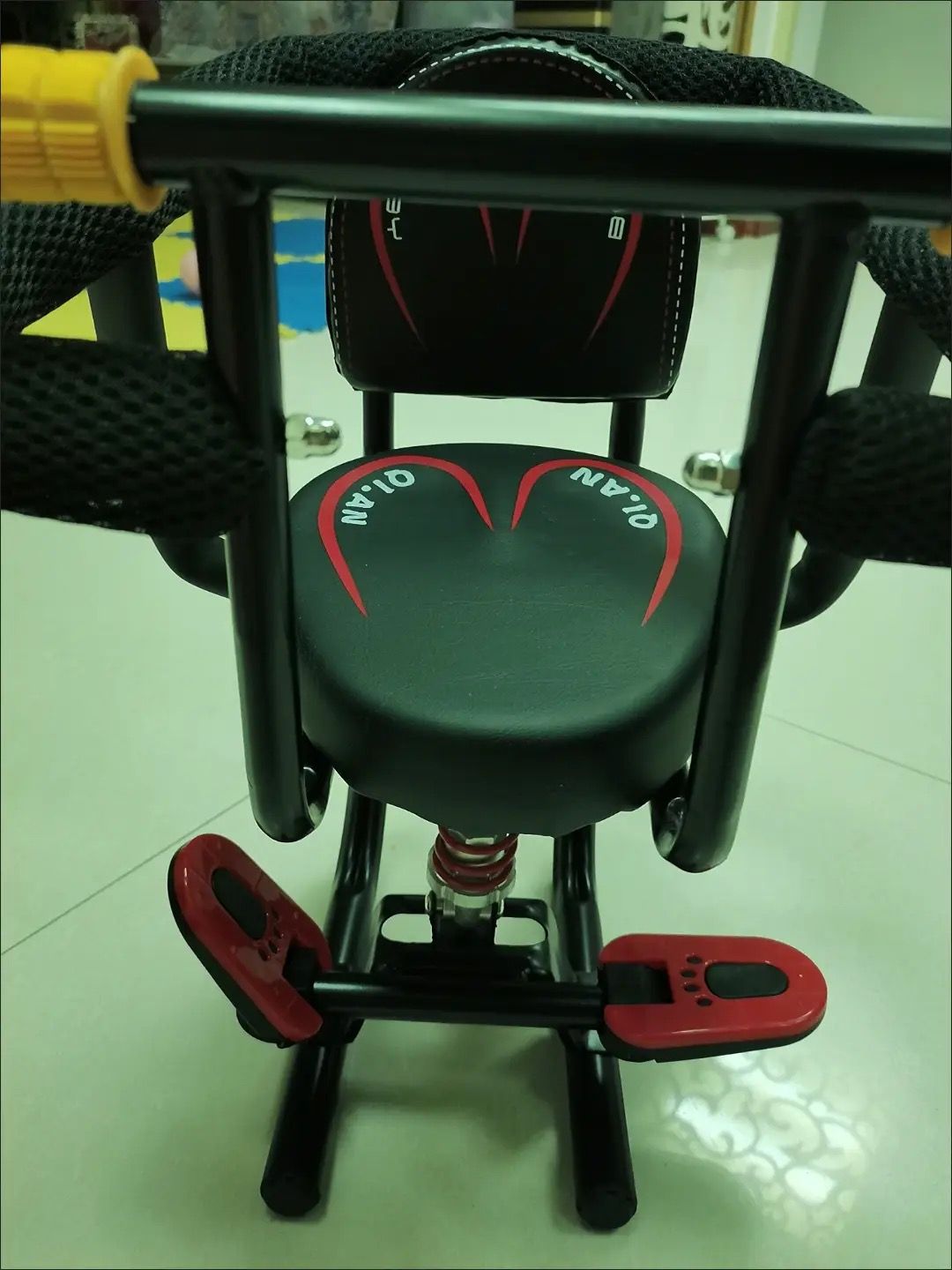 Electric Vehicle Child Seat, Motorcycle Front-Mounted Infant/Baby/Kids Seat, Electric Scooter, Pedal Bike, Shock Absorption